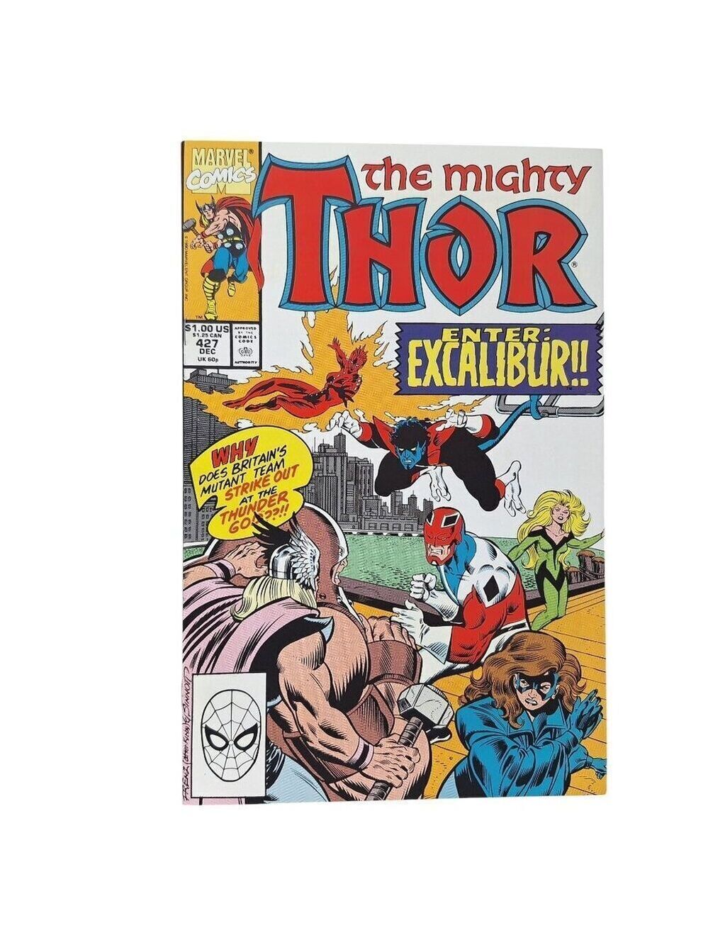 Marvel The Mighty Thor #427 1990 Comic Book